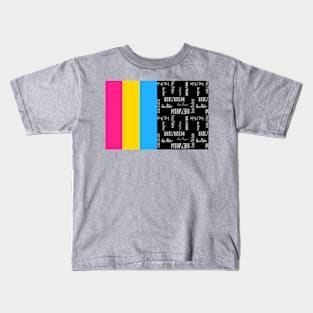 Pansexual, He/Him Pronouns - Identity Pride Kids T-Shirt